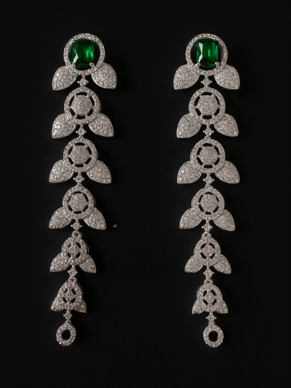 Long white Earings